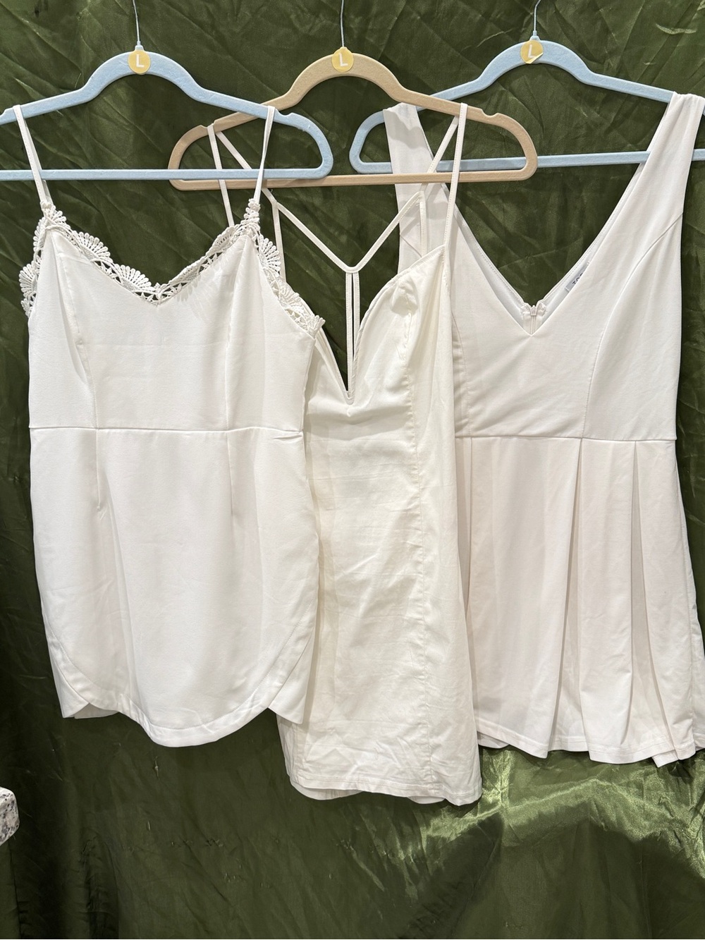 Set of 3 White Dresses Large | Tobi